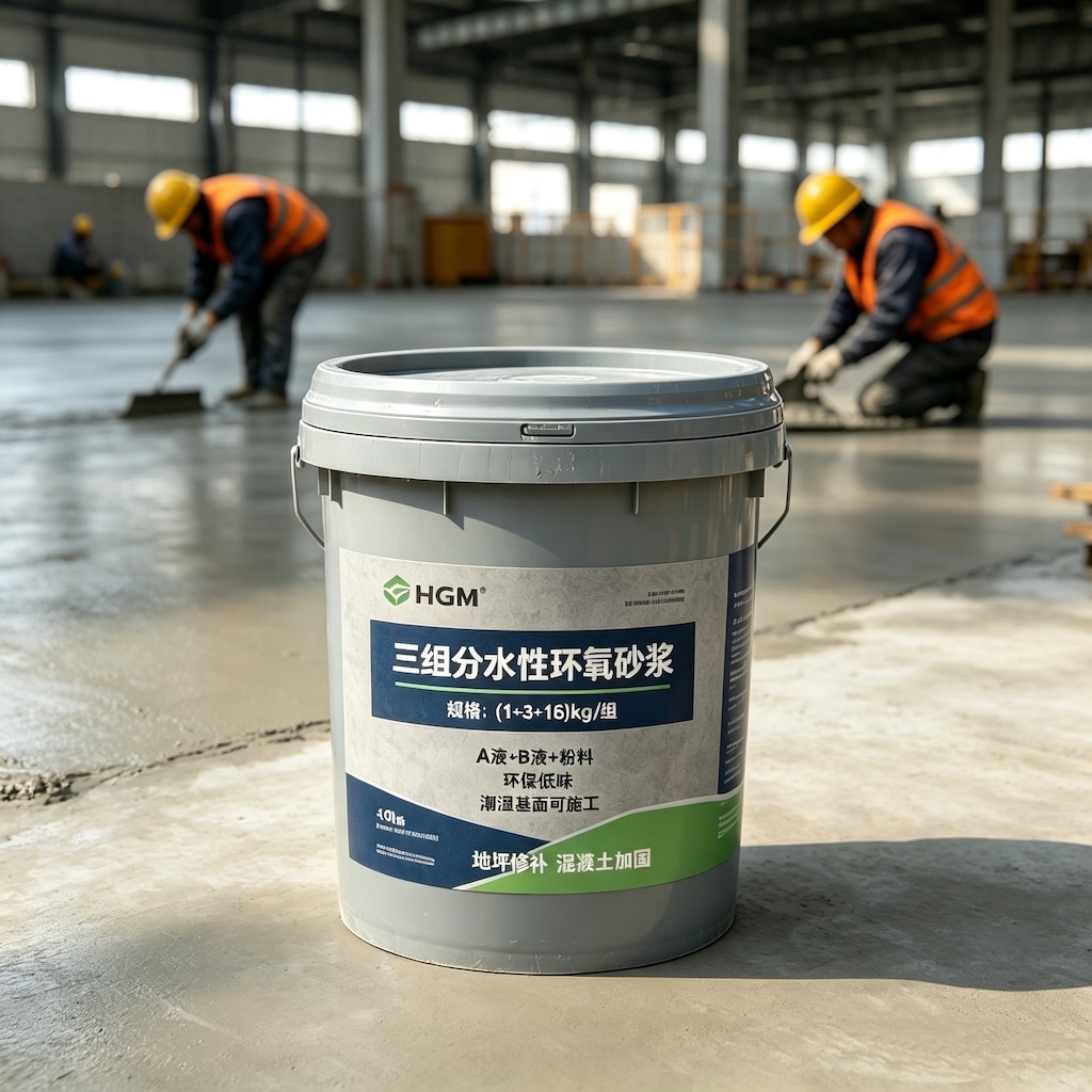 越城三组份水性环氧砂浆